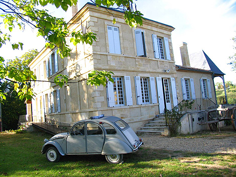 Chateau Garreau med husets Citr&euml;n CV2