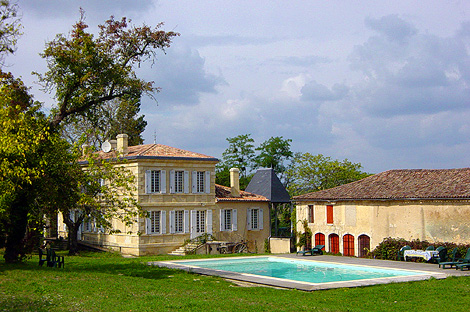 Chateau Garreau med swimmingpool